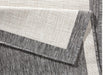 NorthRugs twin 103108 grey cream Grey, Cream Living Room  Rug.