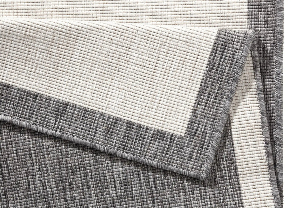 NorthRugs twin 103108 grey cream Grey, Cream Living Room  Rug.