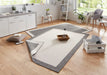 NorthRugs twin 103108 grey cream Grey, Cream Living Room  Rug.
