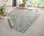 NorthRugs twin 103115 green cream Green, Cream Living Room  Rug.
