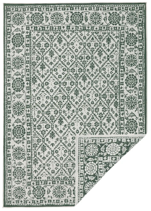 NorthRugs twin 103115 green cream Green, Cream Living Room  Rug.