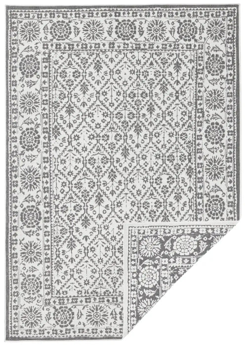 NorthRugs twin 103116 grey cream Grey, Cream Living Room  Rug.