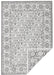 NorthRugs twin 103116 grey cream Grey, Cream Living Room  Rug.