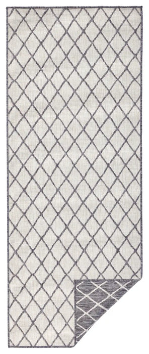 NorthRugs twin 103118 grey cream Grey, Cream Living Room  Rug.