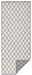 NorthRugs twin 103118 grey cream Grey, Cream Living Room  Rug.