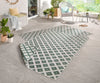 NorthRugs twin 103125 green cream Green, Cream Living Room  Rug.