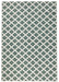 NorthRugs twin 103125 green cream Green, Cream Living Room  Rug.