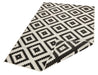 NorthRugs twin 103129 black cream Black, Cream Living Room  Rug.