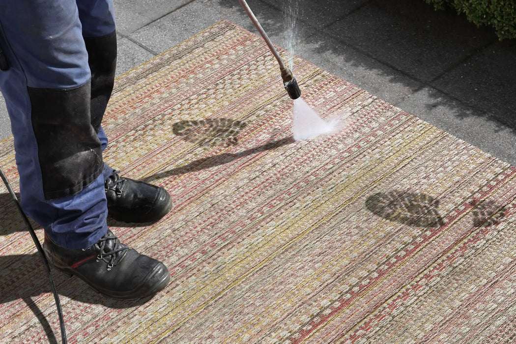 NorthRugs lotus pine rose gold Multicoloured, Pink Living Room  Rug.
