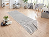 NorthRugs twin supreme palma grey cream Grey, Cream Living Room Striped Rug.