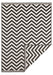 NorthRugs twin supreme palma black cream Black, Cream Living Room Striped Rug.