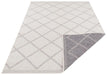 NorthRugs twin supreme corsica grey cream Grey, Cream Living Room Striped Rug.