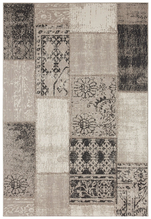 NorthRugs beach symi taupe Brown, Multicoloured Living Room  Rug.