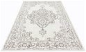 NorthRugs beach tilos cream grey anthracite Grey, Multicoloured Living Room  Rug.
