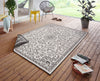 NorthRugs twin supreme leyte black cream Black, Cream Living Room Striped Rug.