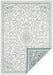 NorthRugs twin supreme leyte green cream Green, Cream Living Room Striped Rug.