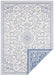 NorthRugs twin supreme leyte blue cream Blue, Cream Living Room Striped Rug.