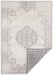 NorthRugs twin supreme cebu grey cream Grey, Cream Living Room Striped Rug.