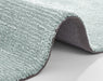 Mint Rugs cloud cloud light blue Blue Living Room Flat Weave Rug.