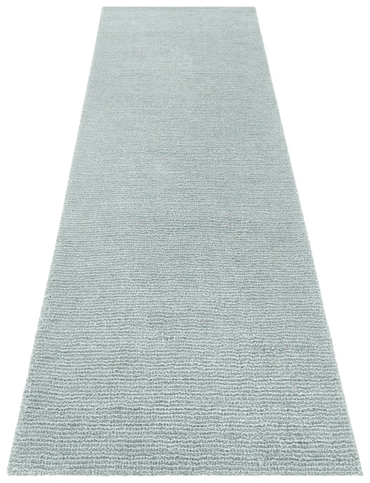 Mint Rugs cloud cloud light blue Blue Living Room Flat Weave Rug.