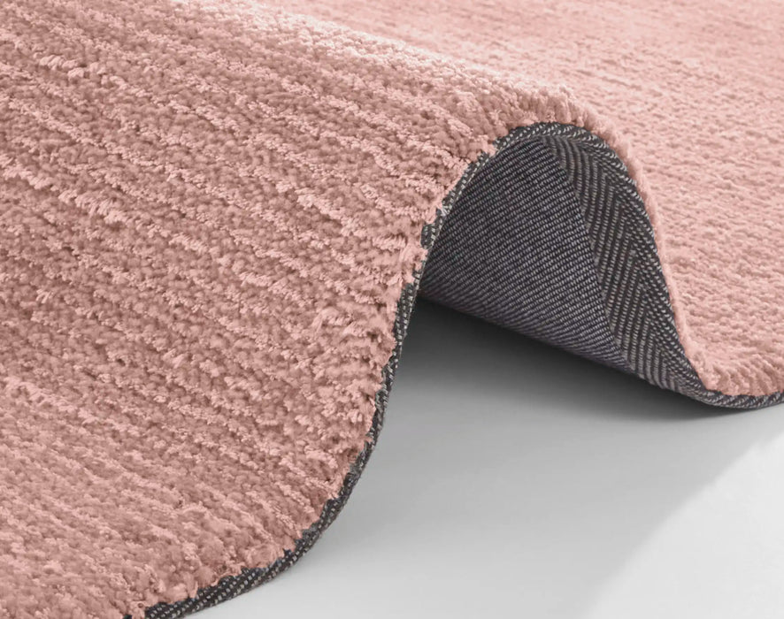 Mint Rugs cloud cloud old rose Pink Living Room Flat Weave Rug.