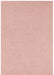 Mint Rugs cloud cloud old rose Pink Living Room Flat Weave Rug.