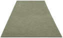 Mint Rugs cloud cloud moss green Green Living Room Flat Weave Rug.