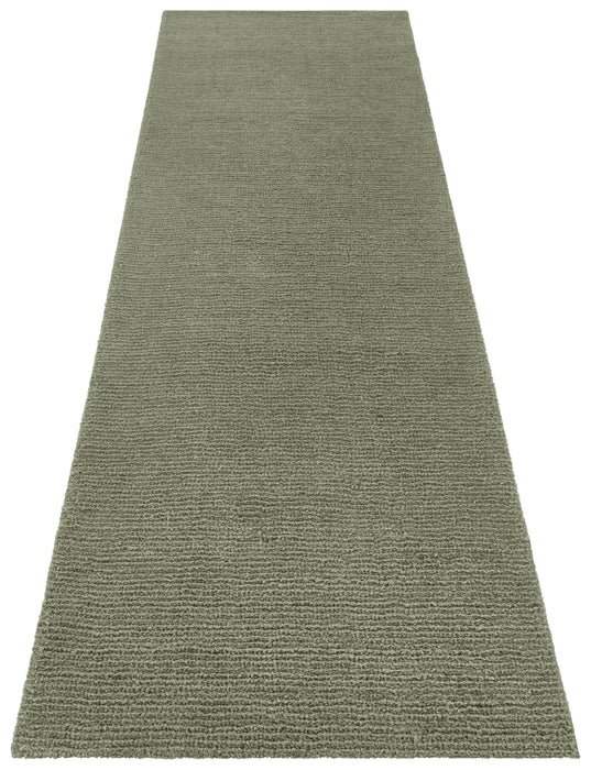 Mint Rugs cloud cloud moss green Green Living Room Flat Weave Rug.
