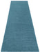 Mint Rugs cloud cloud petrol blue Blue Living Room Flat Weave Rug.