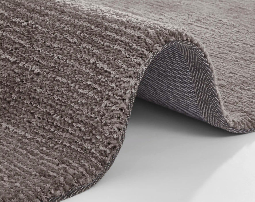 Mint Rugs cloud cloud dark grey Grey Living Room Flat Weave Rug.