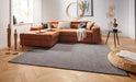 Mint Rugs cloud cloud dark grey Grey Living Room Flat Weave Rug.
