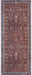 Nouristan asmar vivana bordeaux Multicoloured, Red Living Room Moroccan Rug.