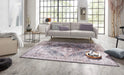 Nouristan asmar sylla putty grey Grey Living Room Moroccan Rug.