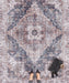 Nouristan asmar sylla putty grey Grey Living Room Moroccan Rug.
