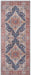 Nouristan asmar sylla indigo Multicoloured Living Room Moroccan Rug.