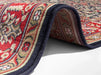 Nouristan mirkan isfahan navy Blue, Multicoloured, Red, Navy Living Room Moroccan Rug.