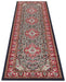 Nouristan mirkan isfahan navy Blue, Multicoloured, Red, Navy Living Room Moroccan Rug.