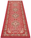 Nouristan mirkan isfahan oriental red Red Living Room Moroccan Rug.