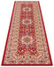 Nouristan mirkan tabriz red Red Living Room Moroccan Rug.