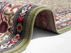 Nouristan mirkan tabriz green Green Living Room Moroccan Rug.