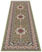 Nouristan mirkan tabriz green Green Living Room Moroccan Rug.