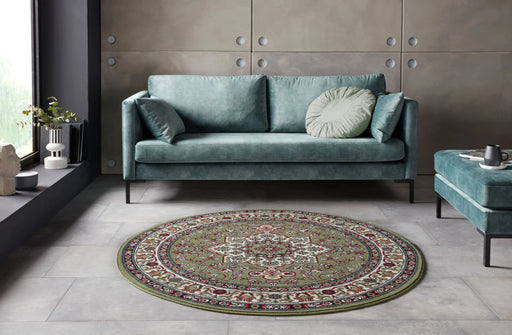 Nouristan mirkan tabriz green Green Living Room Moroccan Rug.