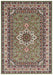 Nouristan mirkan tabriz green Green Living Room Moroccan Rug.