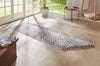 NorthRugs twin supreme jardin grey cream Grey Living Room Striped Rug.