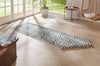 NorthRugs twin supreme jardin green cream Green Living Room Striped Rug.