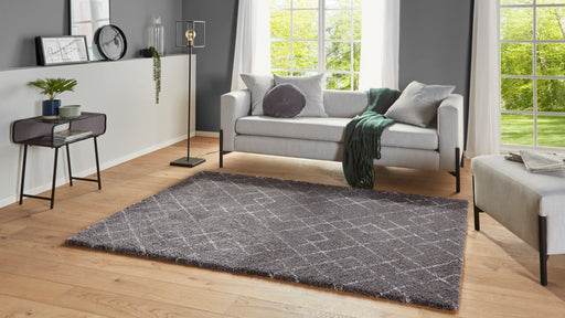 Mint Rugs allure archer grey Grey Living Room  Rug.