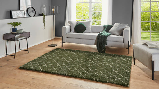Mint Rugs allure archer green Green Living Room  Rug.