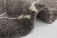 Mint Rugs allure hash dark grey cream Grey, Ivory Living Room  Rug.