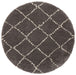 Mint Rugs allure hash dark grey cream Grey, Ivory Living Room  Rug.