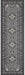 Nouristan mirkan isfahan dark grey Grey Living Room Moroccan Rug.